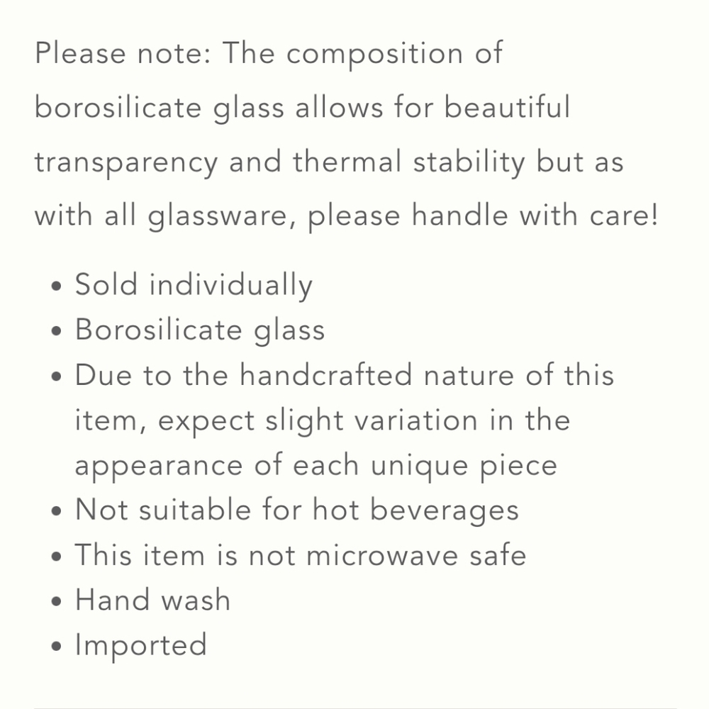 Anthropologie The Love Notes Icon Juice Glass Love Always - Picture 2 of 3